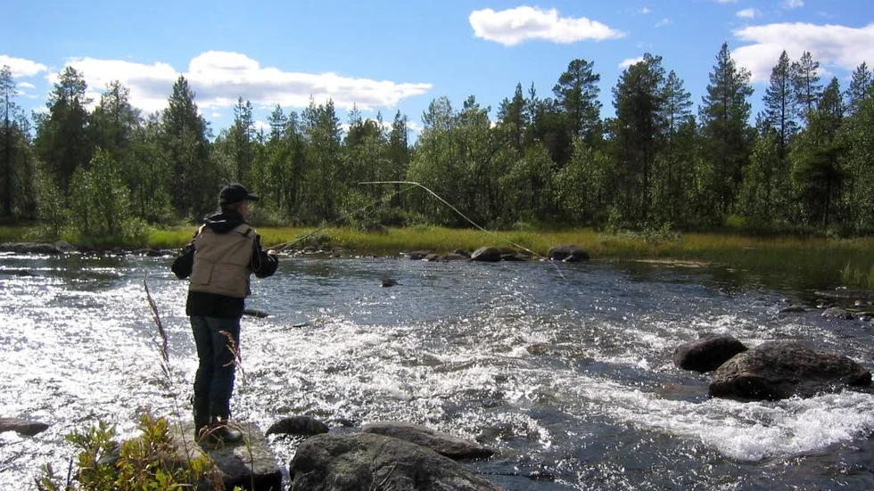 Den digtala fiskekartan finns på Arjeplogs besöks- och inflyttarhemsida. (Arkivbild)