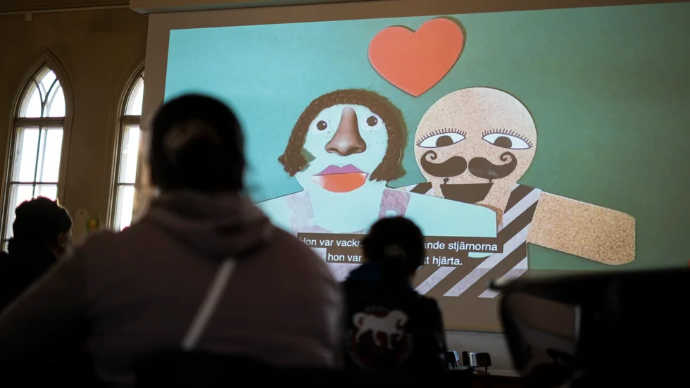 Deltagarna i projektet har själva fått filma och animera sina egna berättelser för att visa sin vardag.