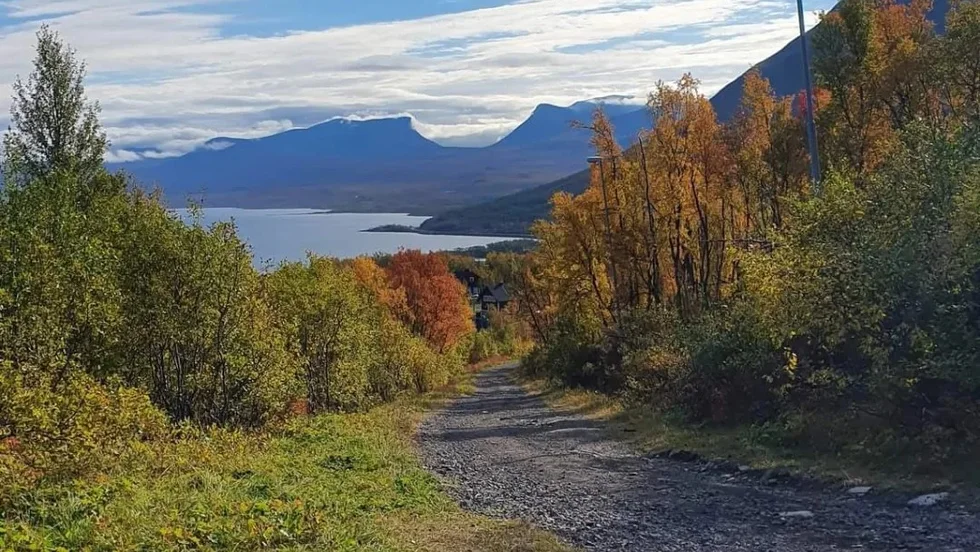När fjällen är som vackrast.