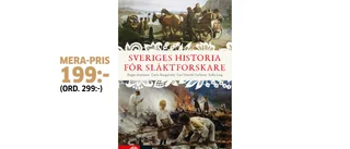 Populära boken "Sveriges historia för släktforskare"