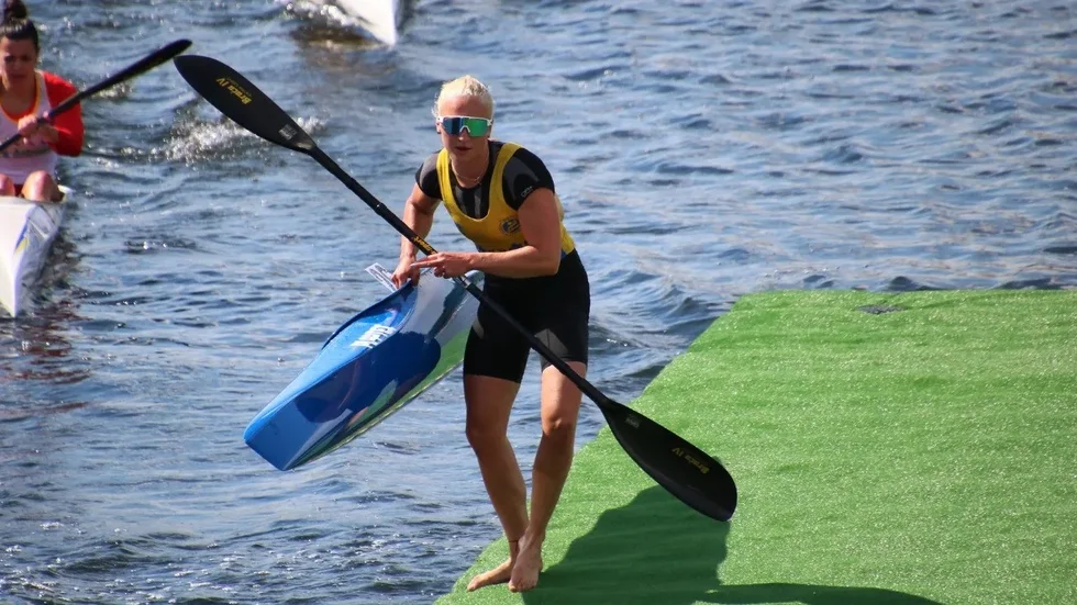 Det blev inget kanotmaraton-VM för Rebecka Georgsdotter. Covid kom emellan.