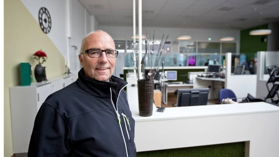 Piteå hälsocentrals verksamhetschef Ronny Grundström är nöjd över de nya, ändamålsenliga lokalerna i gamla Åhléns­huset.