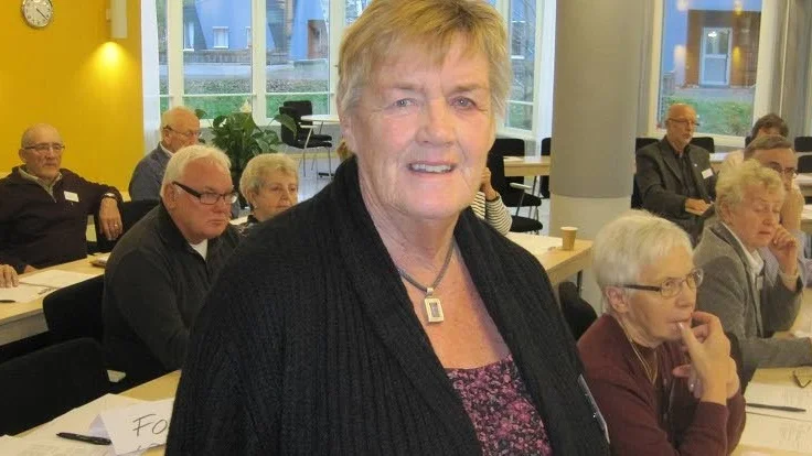Inger Ingesson, Sikfors, ledamot i SPFs förbundsstyrelse medverkade i SPF Norrbottens föreningsordförandekonferens.