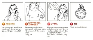 Viktigt med snabb vård vid stroke