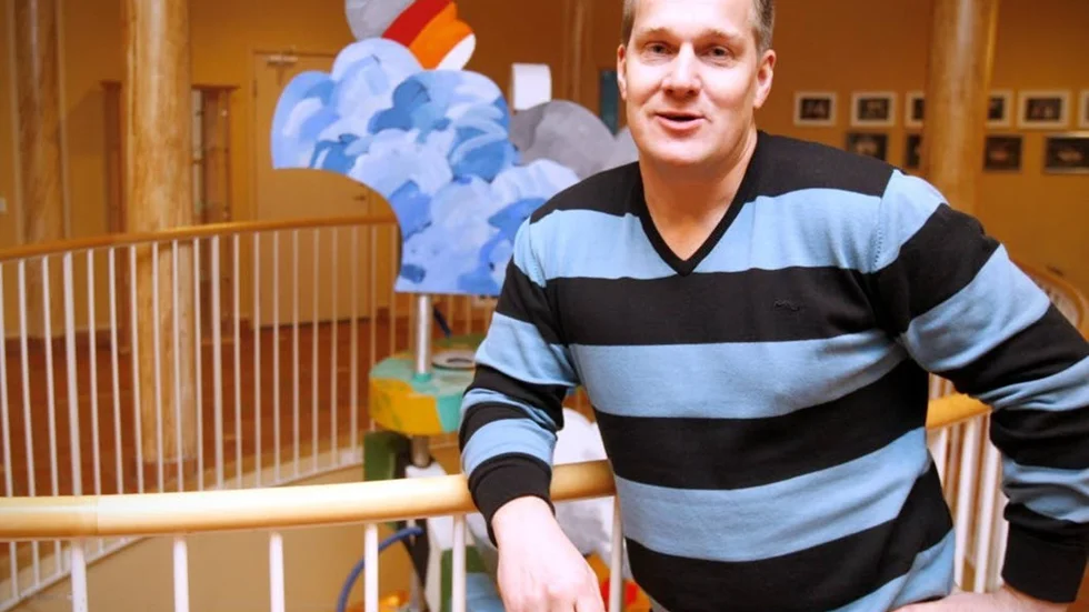 ”Jag försöker gör så gott jag kan i varje enskilt fall”, säger Olof Johansson, rektor på Kyrkholmsskolan. (Arkivbild)