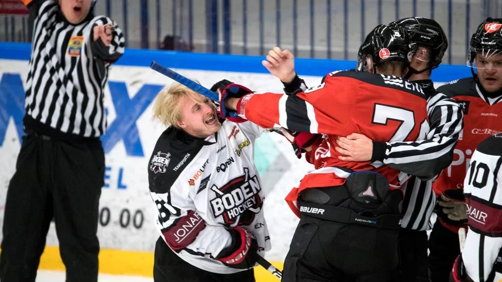 Piteå Hockey mot Boden.
