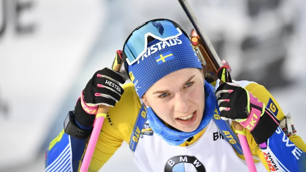 Anna Magnusson åkte fort, men tre bom är ett par för mycket.