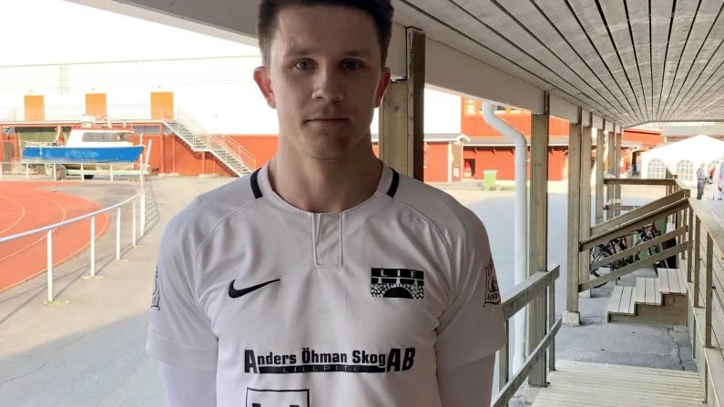 Joel Edström blev mållös i återkomsten i Lillpite mot tidigare klubben PIF.