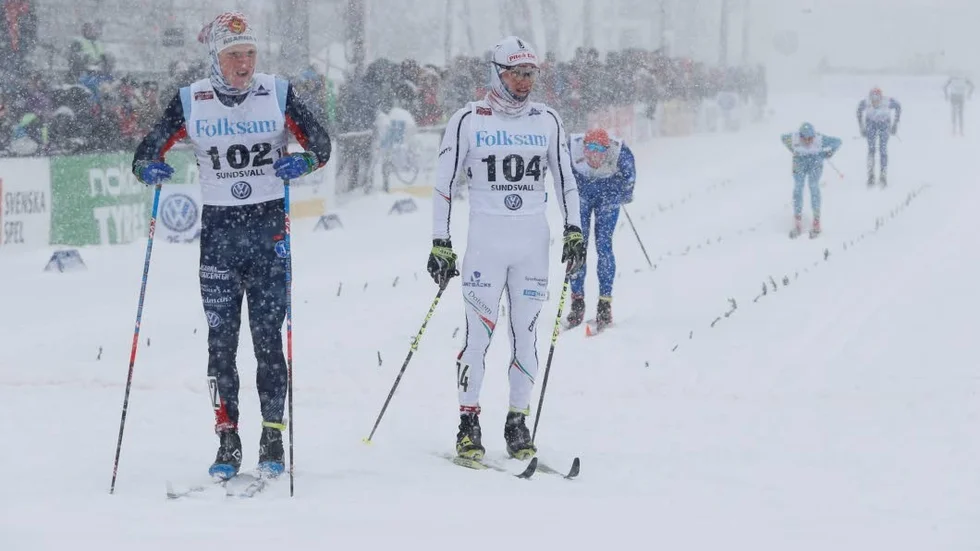 Björn Sandström, Piteå Elit, var besviken efter en femteplats i 30 kilometer i klassisk stil.