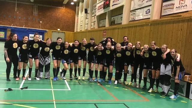 Öjebyns IBF vann damernas division 1. Tre omgångar återstår, sedan väntar kval till allsvenskan. (Arkivbild)
