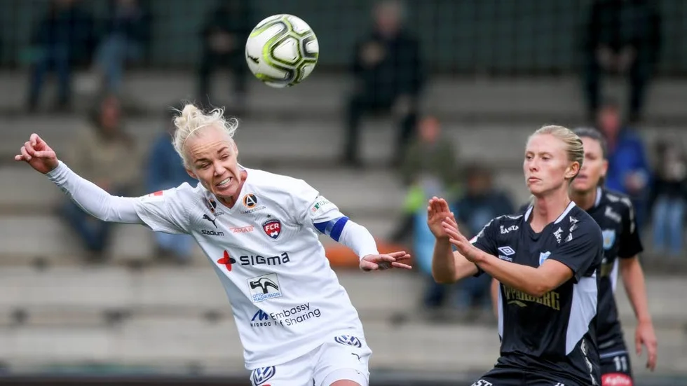 MALMÖ 20190505
Rosengårds Caroline Seger under söndagens fotbollsmatch i Damallsvenskan mellan FC Rosengård och Kopparbergs/Göteborgs FC på Malmö IP.
Foto: Johan Nilsson / TT / kod 5009
