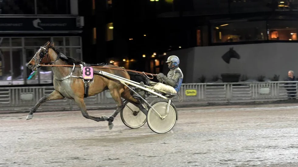 Vincent Ås svarade för ett mäktigt slutvarv när han vann V75-6 i blivande V75-champion Carl Johan Jepsons händer.
