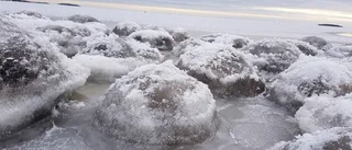 Ovanliga isbollar förbryllar