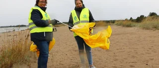 Tappra städare på Strandens dag