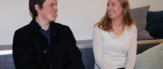 Emmy och Christoffer trivs på Utia