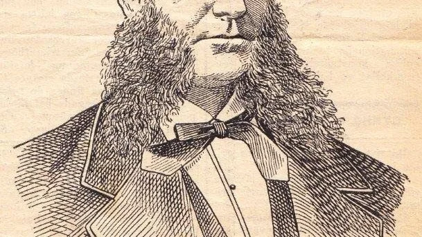 Patron Carl Anton Hedqvist avporträtterad i Norrbottens Posten 3 februari 1910.