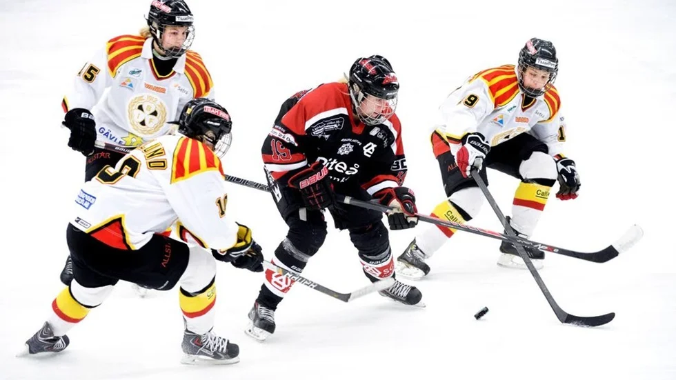 Emma Eliasson, som gjorde sex säsonger i Brynäs, möter flera gamla lagkamrater. ”Men det känns inte så speciellt längre. Det var mer speciellt förra året”, menar hon. (Arkivbild)
