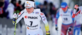 Kalla reste sig och tog medalj