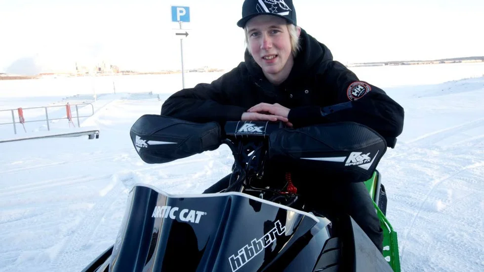 Tim Marklund tvingades sluta med skotercross efter olyckan 2013. Istället har han kört backe. (Arkivbild)