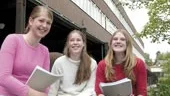 Enligt Hanna Lundström, Josefin Persson och Åsa Nilsson är bra lärare viktiga för studieresultatet.
FOTO: TITTI OLOVSSON