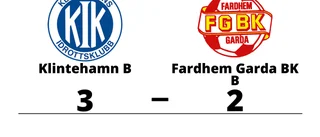 Segerraden förlängd för Klintehamn B - besegrade Fardhem Garda BK B