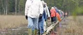 Blöt invigning av naturreservat