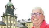 Joke Davidse från Holland är nöjd med semestern som hon tillbringat i en stuga i Åby.
FOTO: ROBERT SVENSSON