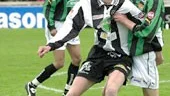 Niclas Fredriksson är kvar i skyttetoppen av Superettan, trots att han gick mållös från planen i söndags.
FOTO: NICLAS SANDBERG