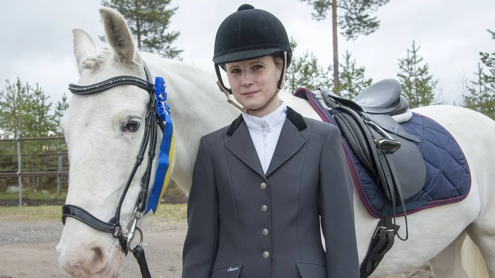 Linda Karlström och Sixten.