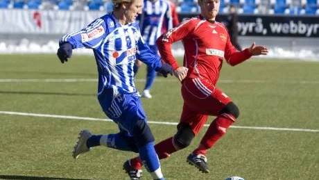 Fredrik "Lillen" Åström stod för ett mål och en assist i matchen mot Valsta-Syrianska. Foto: Niclas Sandberg