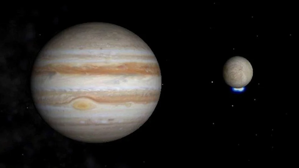 Föreläsning. Rymdfysikern Gabriella Stenberg Weiser från Kiruna föreläser om projektet att skicka en sond till bland annat Jupiters måne Europa.