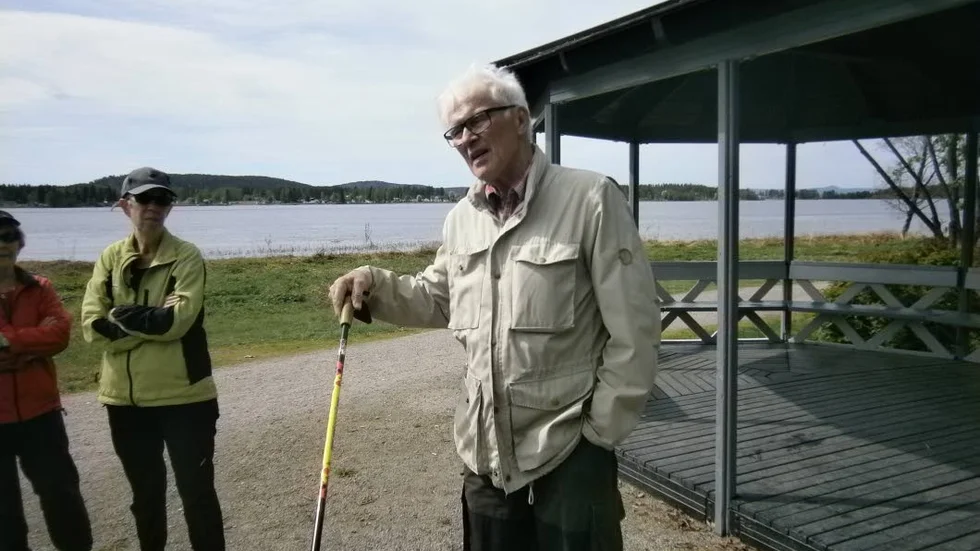 Ingemar Nordström ansvarade för tipspromenaden.