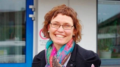 Anna Axelsson från Östsvenska handelskammaren var imponerad av redovisningarna som eleverna framförde på Luvata under torsdagen.