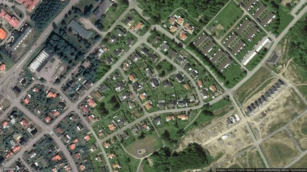 Området kring Slåttervägen 8