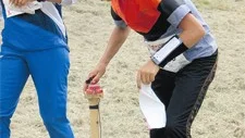 IMG_2791 Här några av de stora profilerna i den s.k. Vasaloppsklassen där det handlade om masstart på torsdagen. Längst till väsnter Stefan Sunnerberg, som lägne varit en av de bästa skidåkarna i Östergötland. Här tävlar han för Leksands OK. Anderss Södergren, Anders Aukkland, Bjrön Lindh och dagens segrare Martin Johansson, IFK Moras OK finns också med i första startledet.  IMG_2794