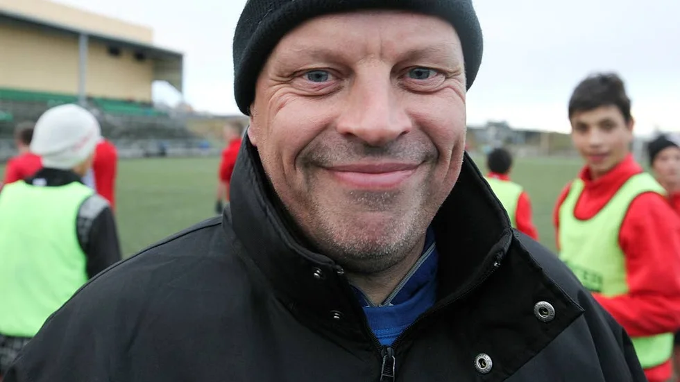 STOLT. Tommy Stridsman, en av länets tidigare toppspelare, är i egenskap av Kirunaordförande glad och stolt över att få möjlighet att arrangera den historiska matchen.