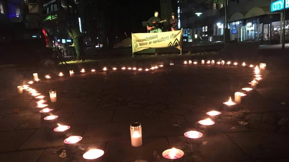 Kärleksfullt budskap. "Även de som fortfarande kämpar i missbrukets kyla behöver medmänsklighet och få känna att de inte är ensamma", säger André Bengtsson.