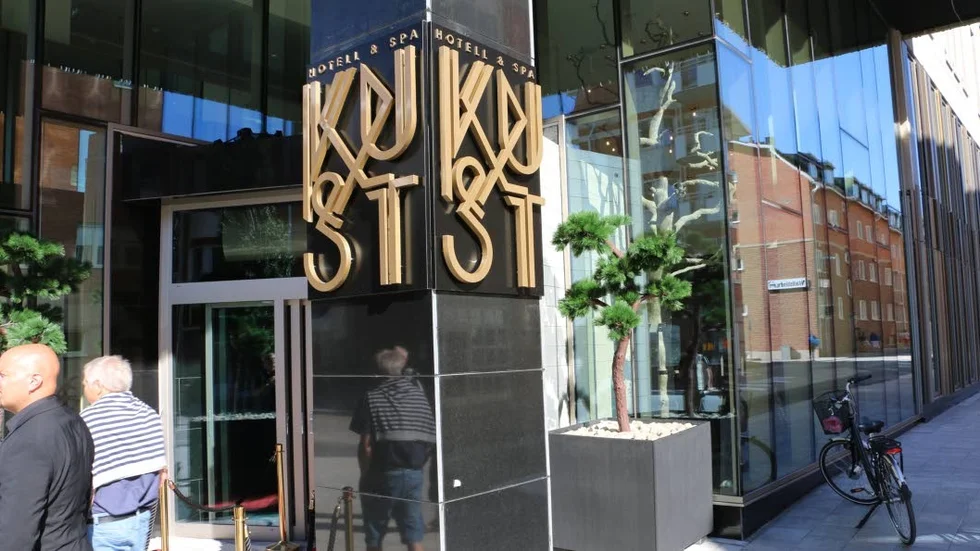 NOMINERAD. KUST Hotell och spa har uppmärksammats för sin koldioxidabsorberande fasad. (Arkivbild)