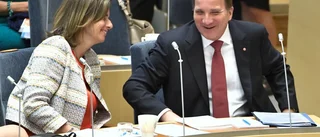 Löfven och Lövin tar täten