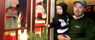 -- allt fler dekorerar sina hus