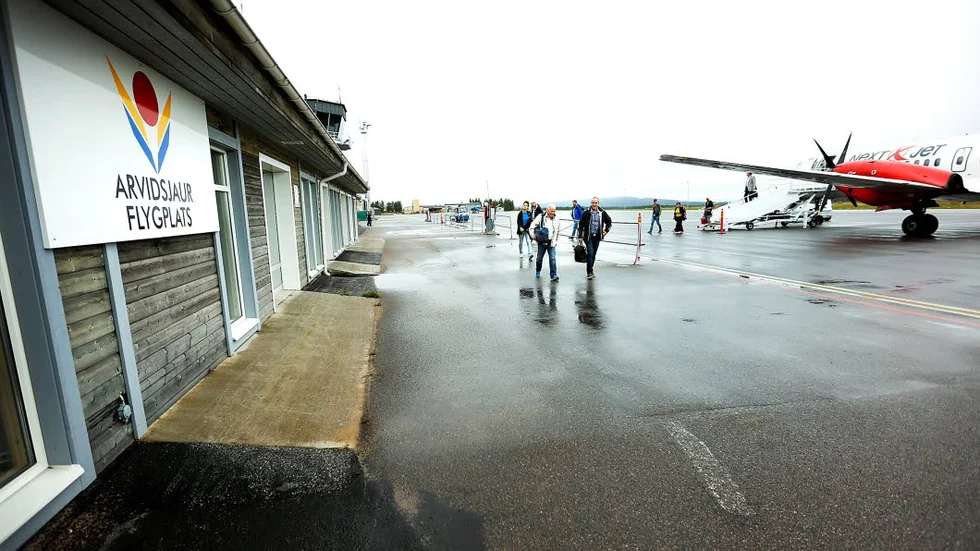 Nextjet släpar enligt Kent Ögren, som är ordförande i flygplatsens styrelse, efter två månader med sina betalningar till Arvidsjaur flygplats. "Det handlar ändå om 600 000 till 700 000 kronor per månad", säger han.