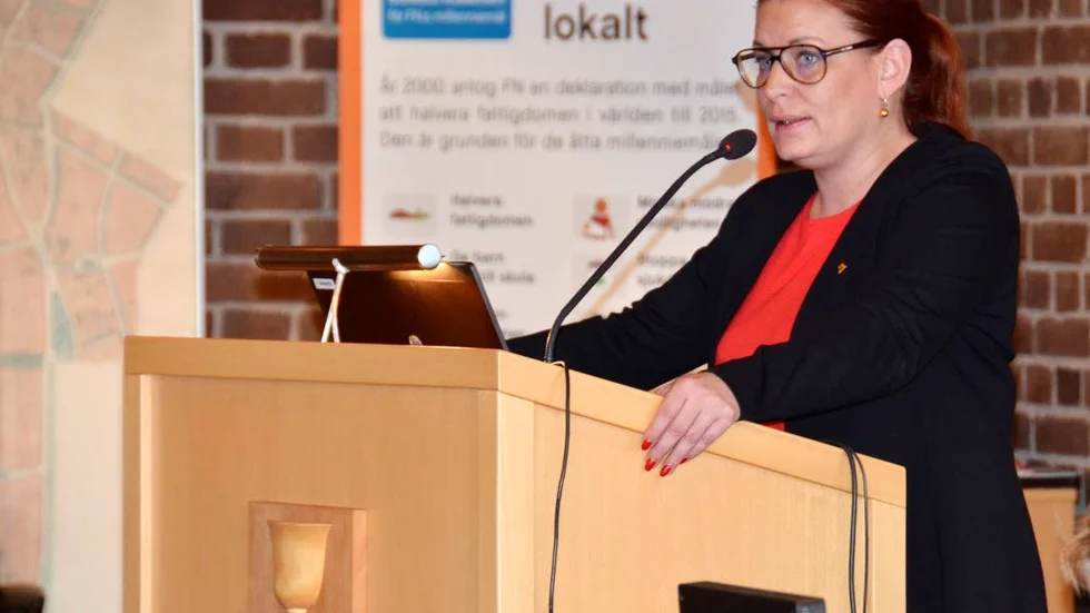 Linda Frohm, Kalix, är Moderaternas förstanamn i regionvalet.