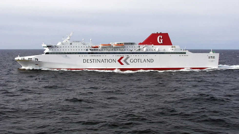 Trafiken mellan Visby och Nynäshamn respektive Oskarshamn sköts för närvarande av Destination Gotland. Arkivbild.