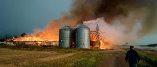 Storbrand på musteriet
