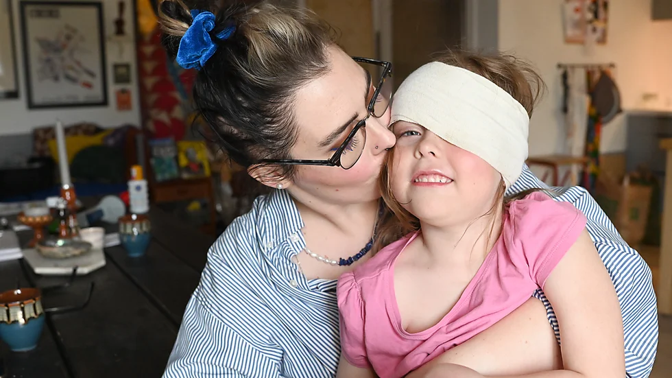 "Min stora sorg är att jag riskerar att inte få uppleva min dotter Kalis uppväxt", säger Moa.