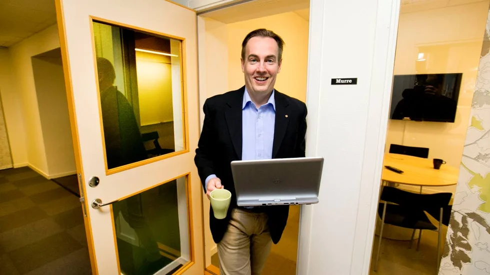 Per Bengtsson, nöjd vd på Uppsala Innovation Centre.