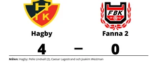 Fanna 2 föll på bortaplan mot Hagby