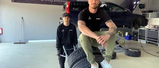 Han halkade in i bilbranschen – nu driver Andreas eget