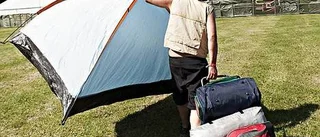 Första camparna på plats