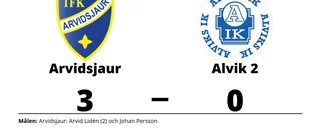 Arvid Lidén tvåmålsskytt när Arvidsjaur vann